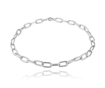 Srebrna bransoletka damska 925 na nogę w włoskim stylu JMAS0177SB. Srebrna bransoletka na nogę. Bransoletka srebrna na kostkę. Srebrna klasyczna bransoletka na kostkę. Bransoletka na kostkę idealna na lato (2).jpg