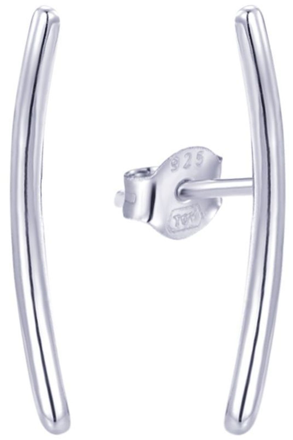 Minimalistyczne kolczyki sztyfty MINET z rodowanego srebra 925. Smukły i elegancki design – idealny wybór na co dzień i specjalne okazje. Sprawdź model JMAS0266SE00!1.jpg