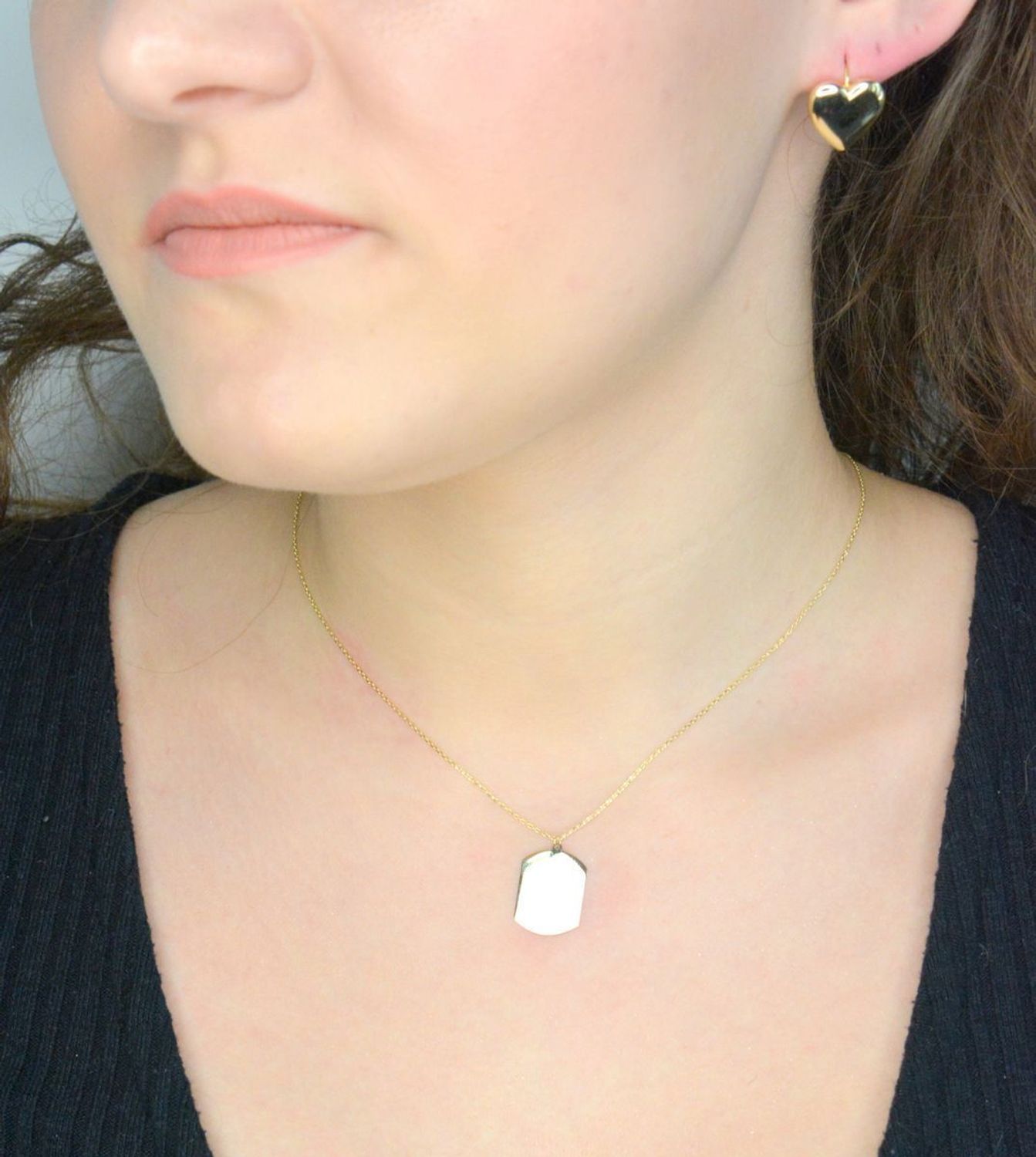 Kolczyki srebrne serca pr 925, JMAS0281GE00 Srebrne kolczyki zostały wykonane z najwyższej jakości srebra próby 925. Idealny prezent dla każdej kobiety. 111.jpg