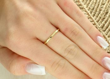 MINET pozłacany pierścionek srebrny – serce, elegancki design, szerokość 1–15 mm, 3,15 g tył.jpg