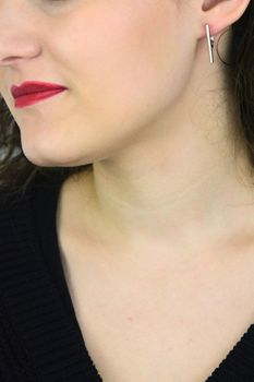 kolczyki srebrne rodowane, MINET biżuteria, kolczyki Ag 925, eleganckie srebrne kolczyki, biżuteria (1).jpg