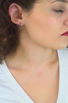 ✨🤍 Kolczyki srebrne – trzy kulki 💎🎀  Kolczyki ze srebra próby 925 🌷 (3).jpg