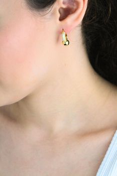 MINET Kolczyki pozłacane Ag 925 z cyrkoniami i kulką (3).jpg