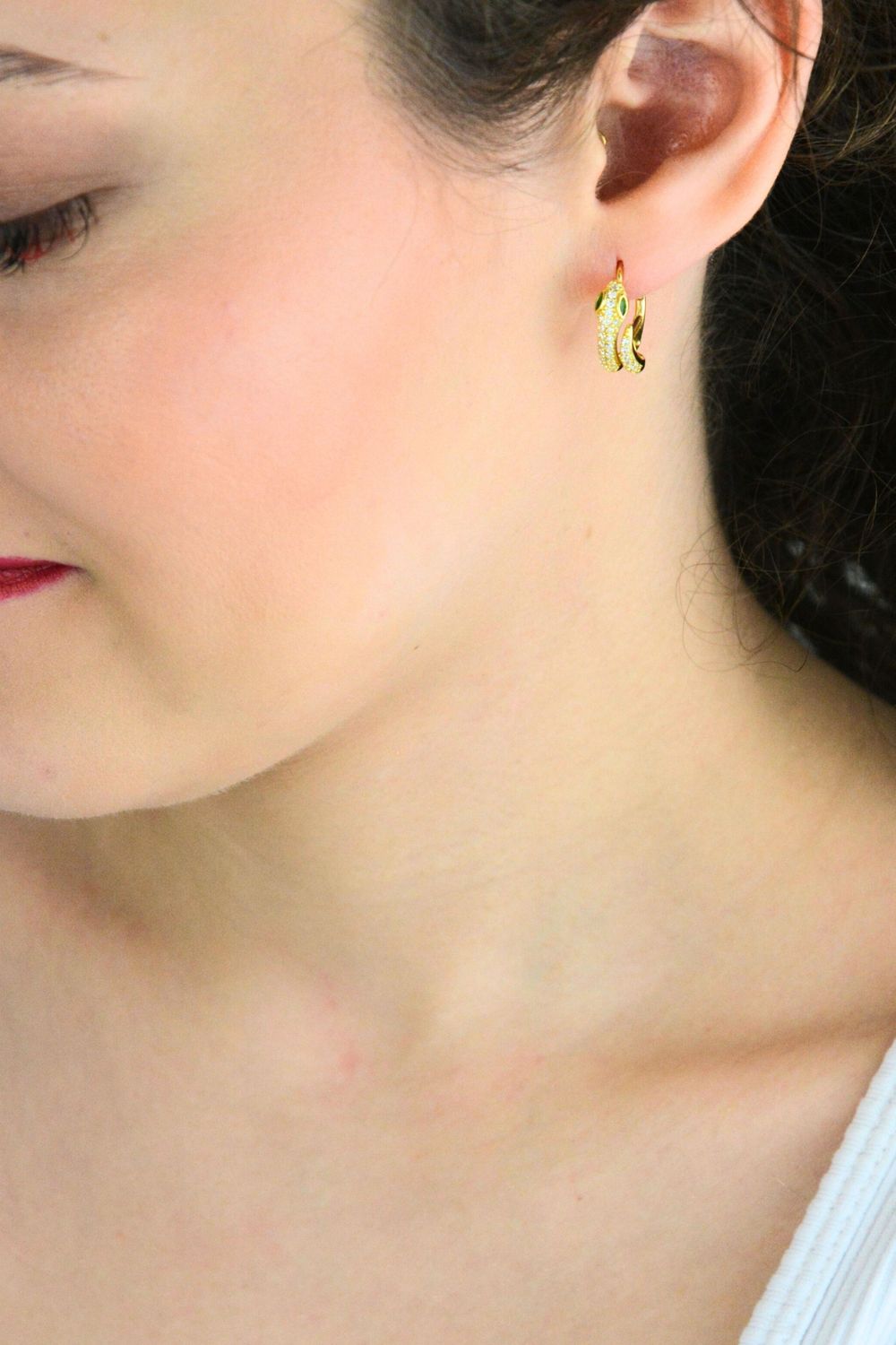 MINET Kolczyki pozłacane z motywem węża Ag 925.jpg