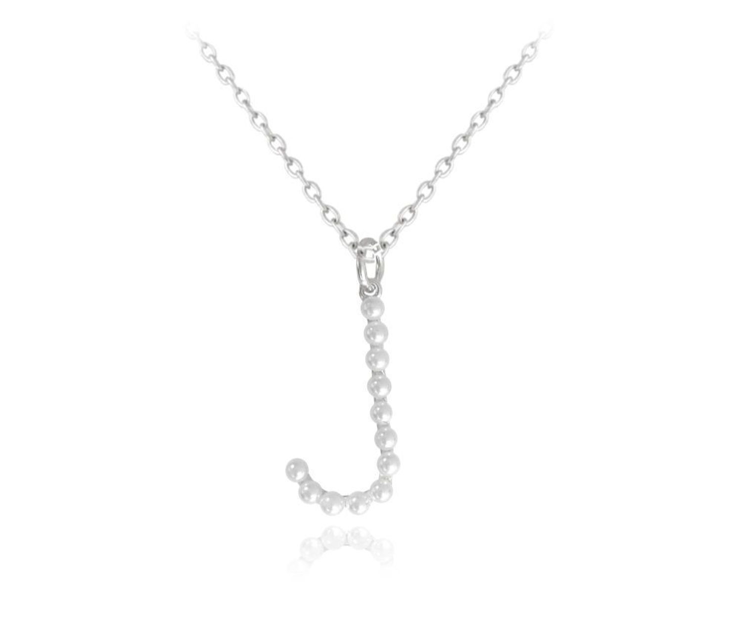 Naszyjnik srebrny damski 925 literka J z perłami JMAS710JSN (1).jpg
