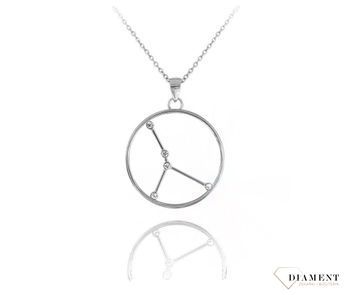 Srebrny naszyjnik znak zodiaku rak JMAS9507SN45.  (2).jpg