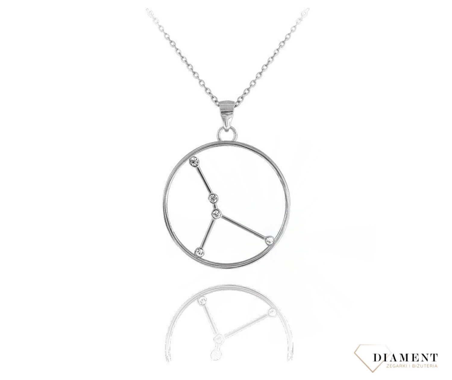 Srebrny naszyjnik znak zodiaku rak JMAS9507SN45.  (2).jpg