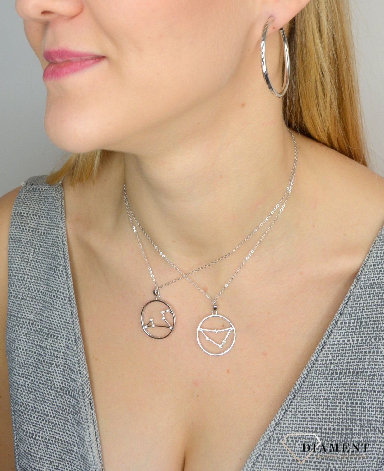 Srebrny naszyjnik znak zodiaku lew JMAS9508SN45 (2).jpg