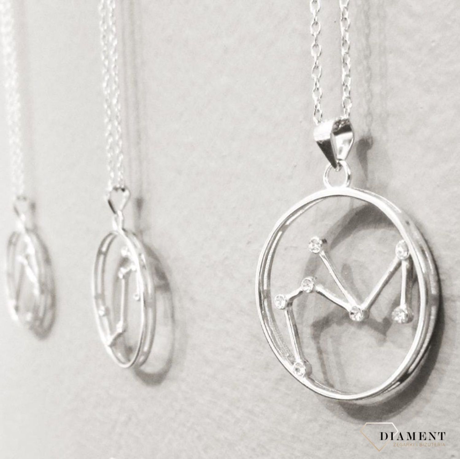 Srebrny naszyjnik znak zodiaku strzelec JMAS9512SN45c (5).jpg