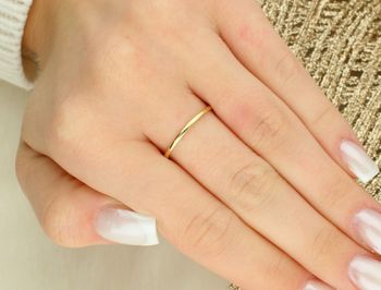 Złoty pierścionek damski 585 koniczynka z malachitem JMG0143GGR tył.jpg