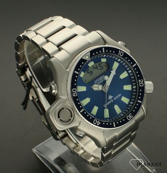 Zegarek męski Citizen Promaster Aqualand Diver's 200 m JP2000-67L. Promaster Aqualand to czasomierz zaprojektowany w taki sposób, aby umożliwić swojemu użytkownikowi dotarc  (3).jpg