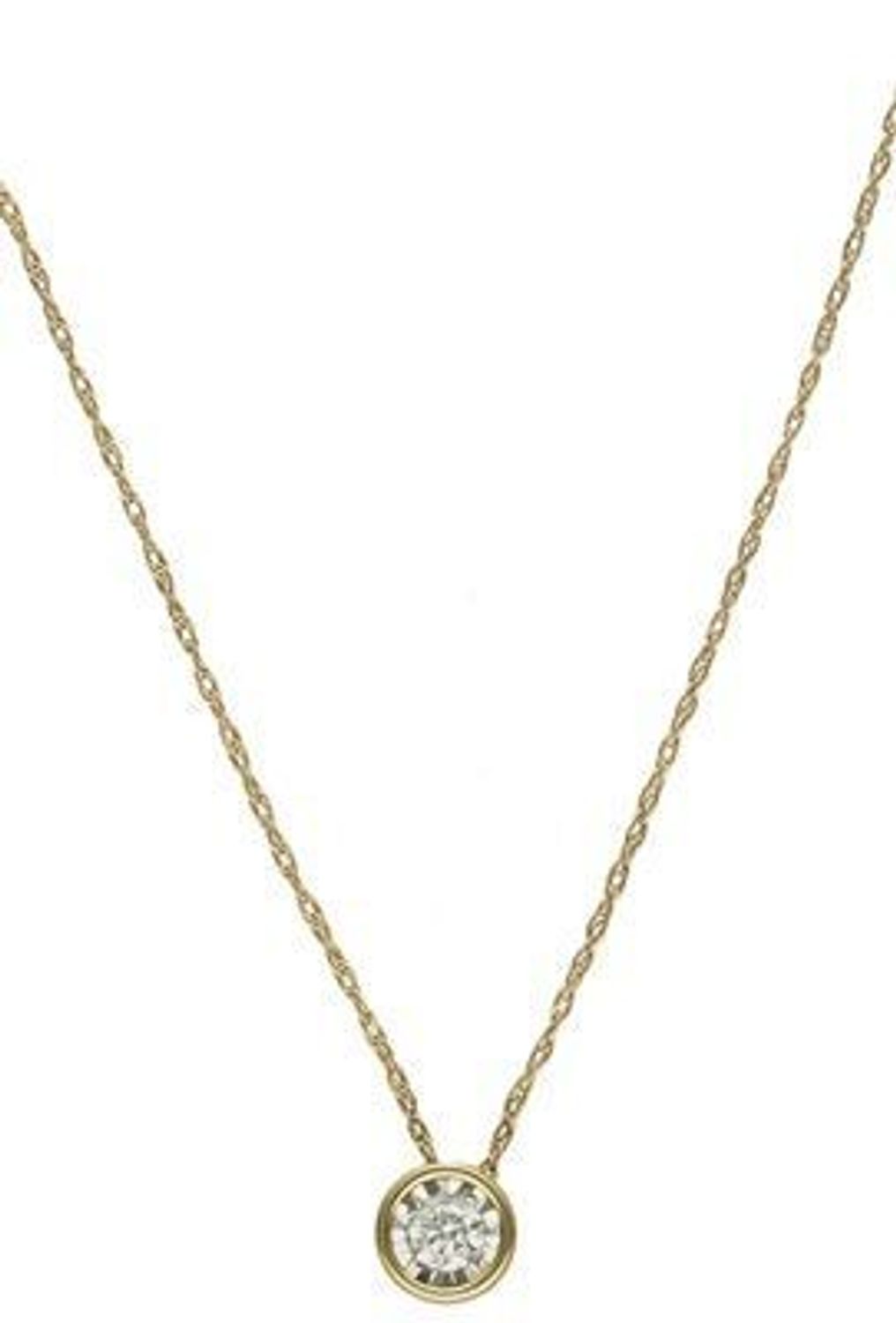 Naszyjnik złoty Jeden Diament 585 JP6357Y (3).jpg
