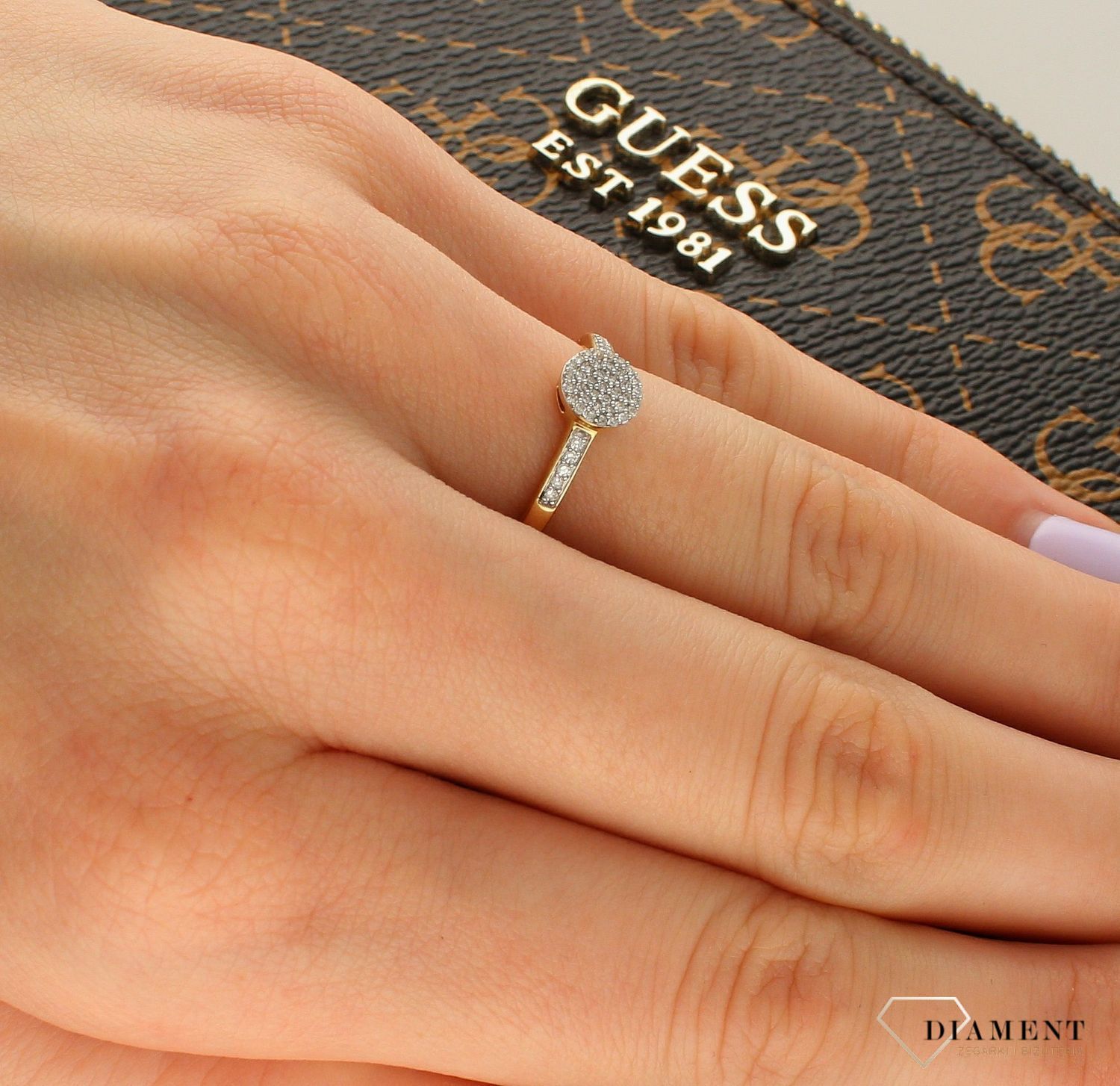 Złoty pierścionek z Diamentami JR10439Y.jpg