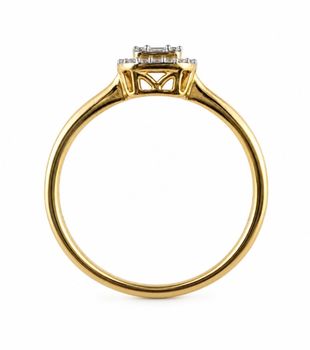 Złoty pierścionek 585 z diamentami 0,15 ct  Prostokątna korona  JR1518315Ycz (2).jpg
