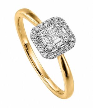 Złoty pierścionek 585 z diamentami 0,15 ct  Prostokątna korona  JR1518315Ycz (3).jpg