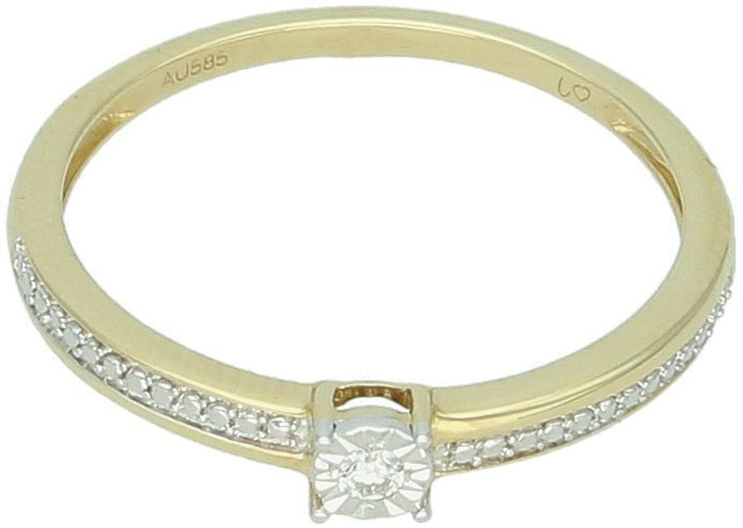 Złoty pierścionek z diamentem 0,04ct GHSI – JR20488Y.jpg