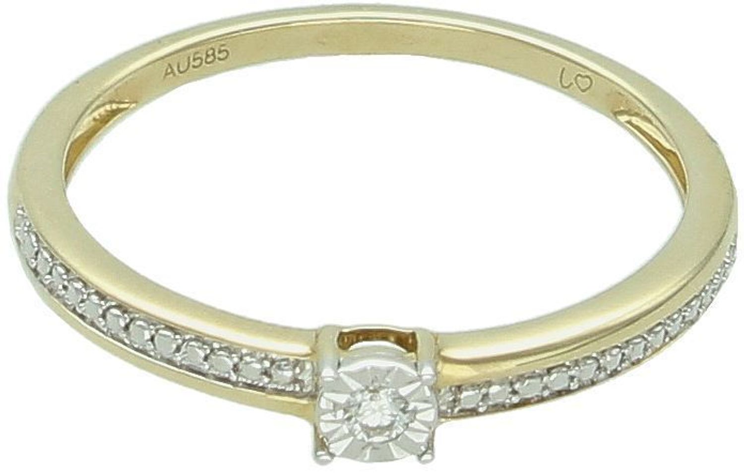 Złoty pierścionek z diamentem 0,04ct GHSI – JR20488Y.jpg