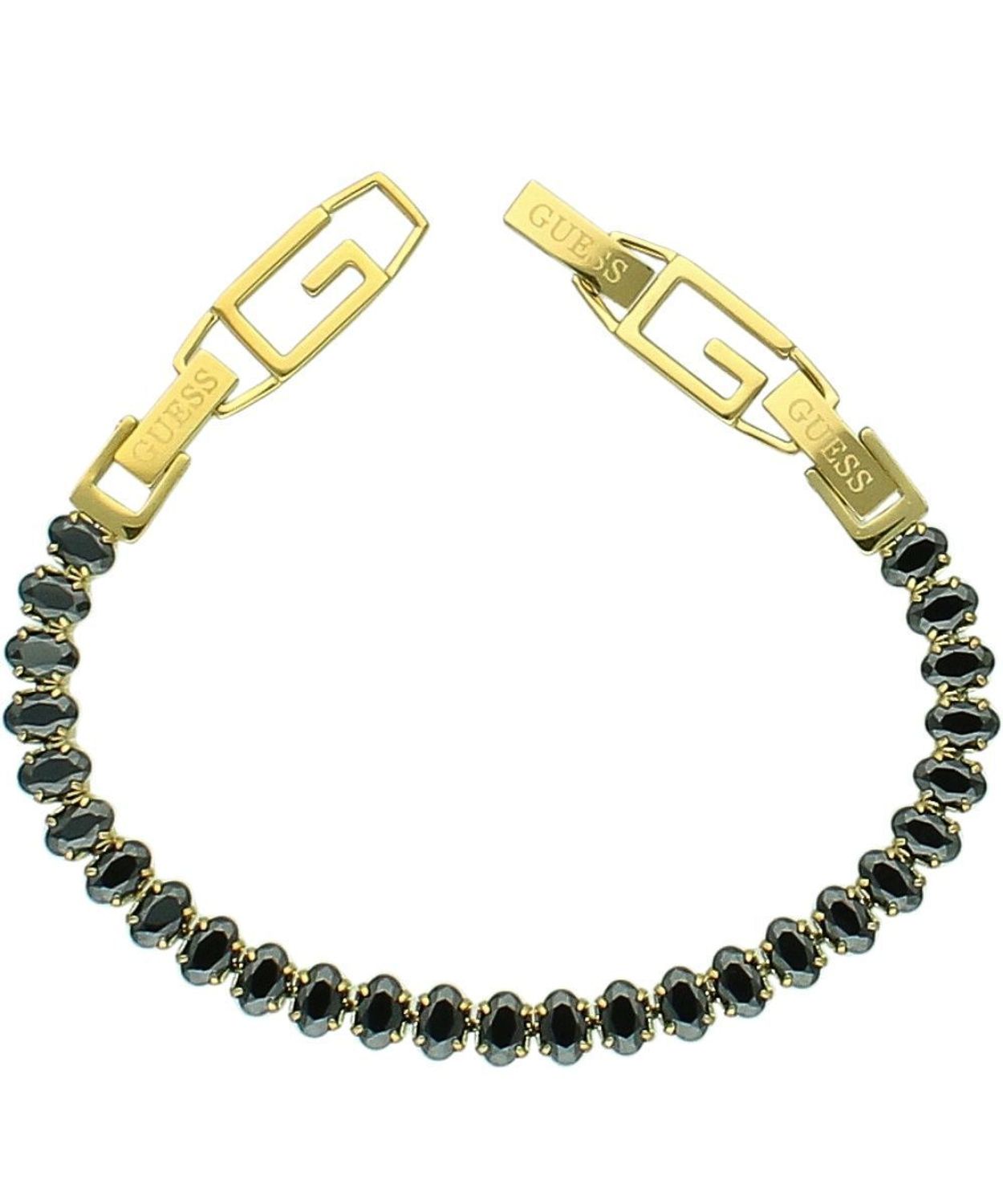 Guess JUBB05141JWYGBKTU Złota Bransoletka z Czarnymi Cyrkoniami – Stal 316L black.jpg
