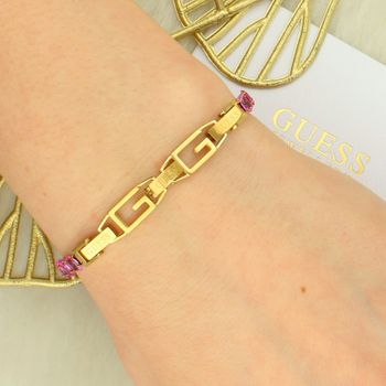 Guess JUBB05141JWYGFCT-U – Różowa Bransoletka Damska z Kryształami Stal Nierdzewna zapięcie.jpg