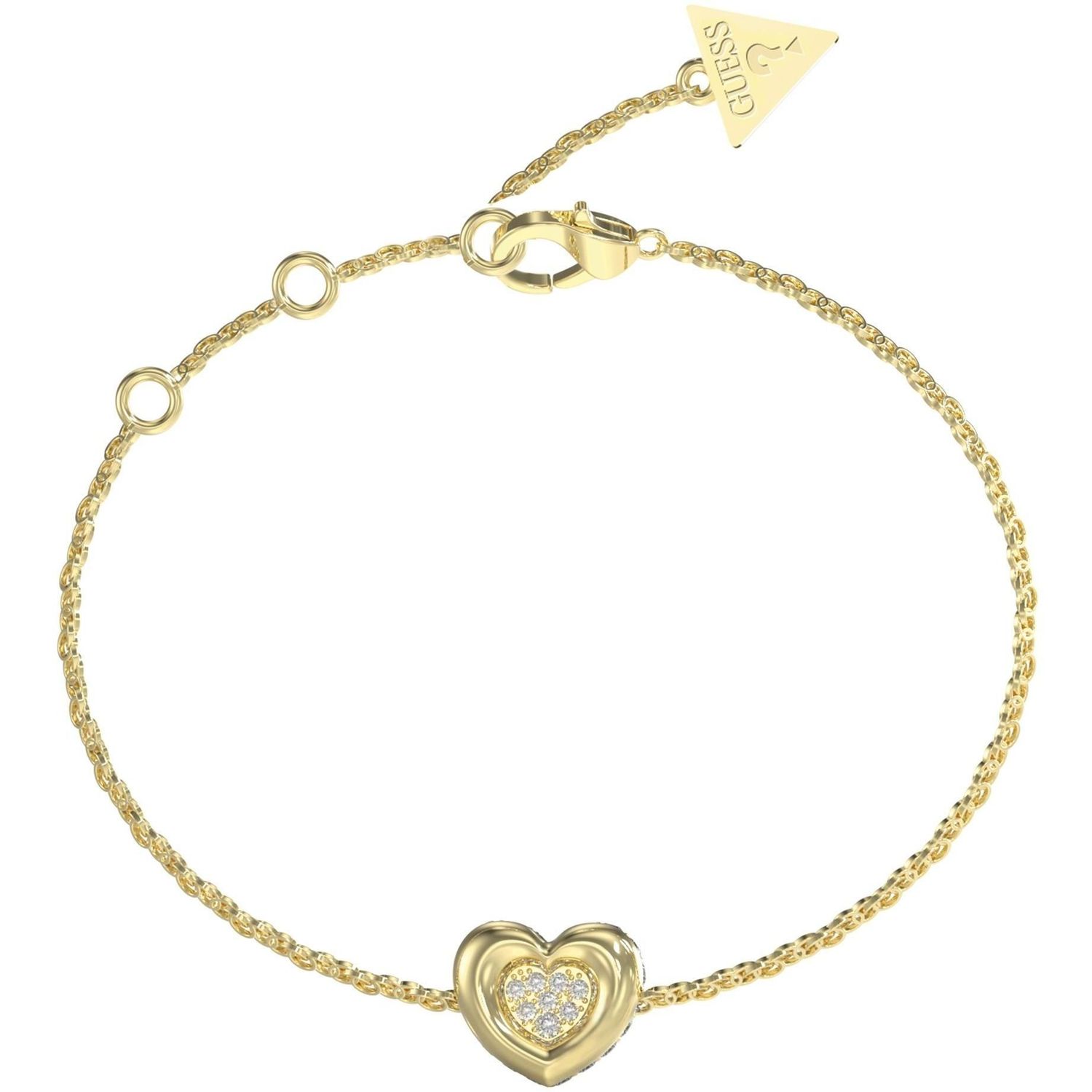 Damska Bransoletka Guess JUBB05461JWYGS – Serce z Cyrkoniami, Stal Szlachetna.jpg