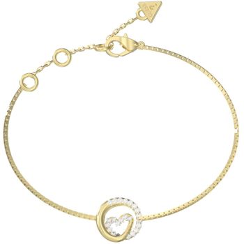 Damska Bransoletka Guess JUBB05527JWYGS – Kółeczko z Serduszkiem i Cyrkonią, Stal Szlachetna.jpg