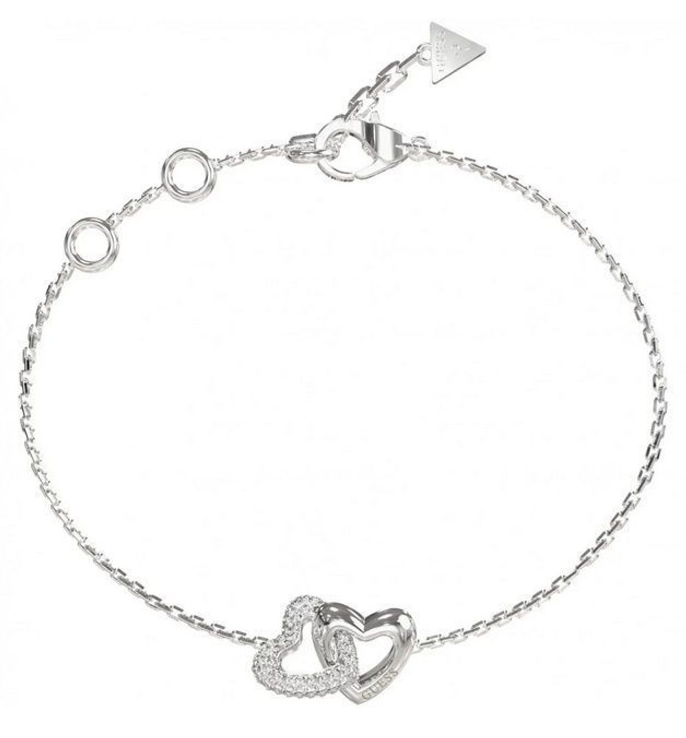 Bransoletka damska Guess JUBB06014JWRHS srebrna serca z cyrkoniami (1).jpg