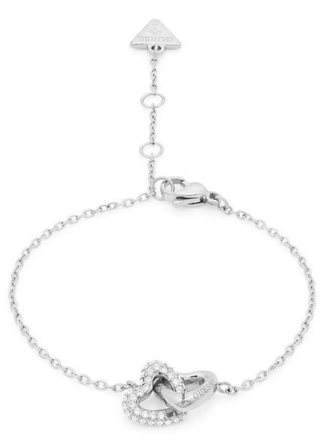 Bransoletka damska Guess JUBB06014JWRHS srebrna serca z cyrkoniami (1).jpg