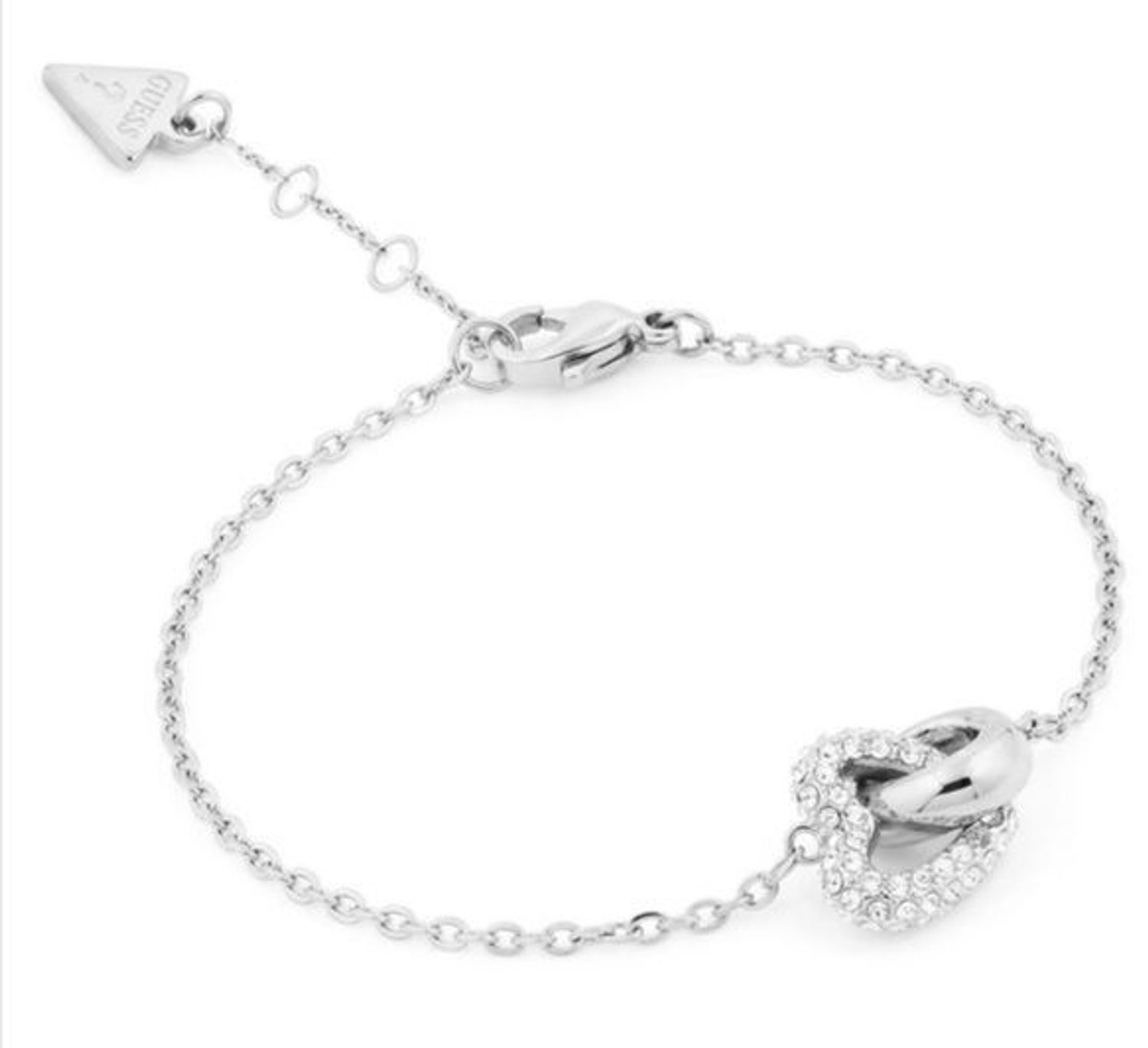 Bransoletka damska Guess JUBB06014JWRHS srebrna serca z cyrkoniami (1).jpg