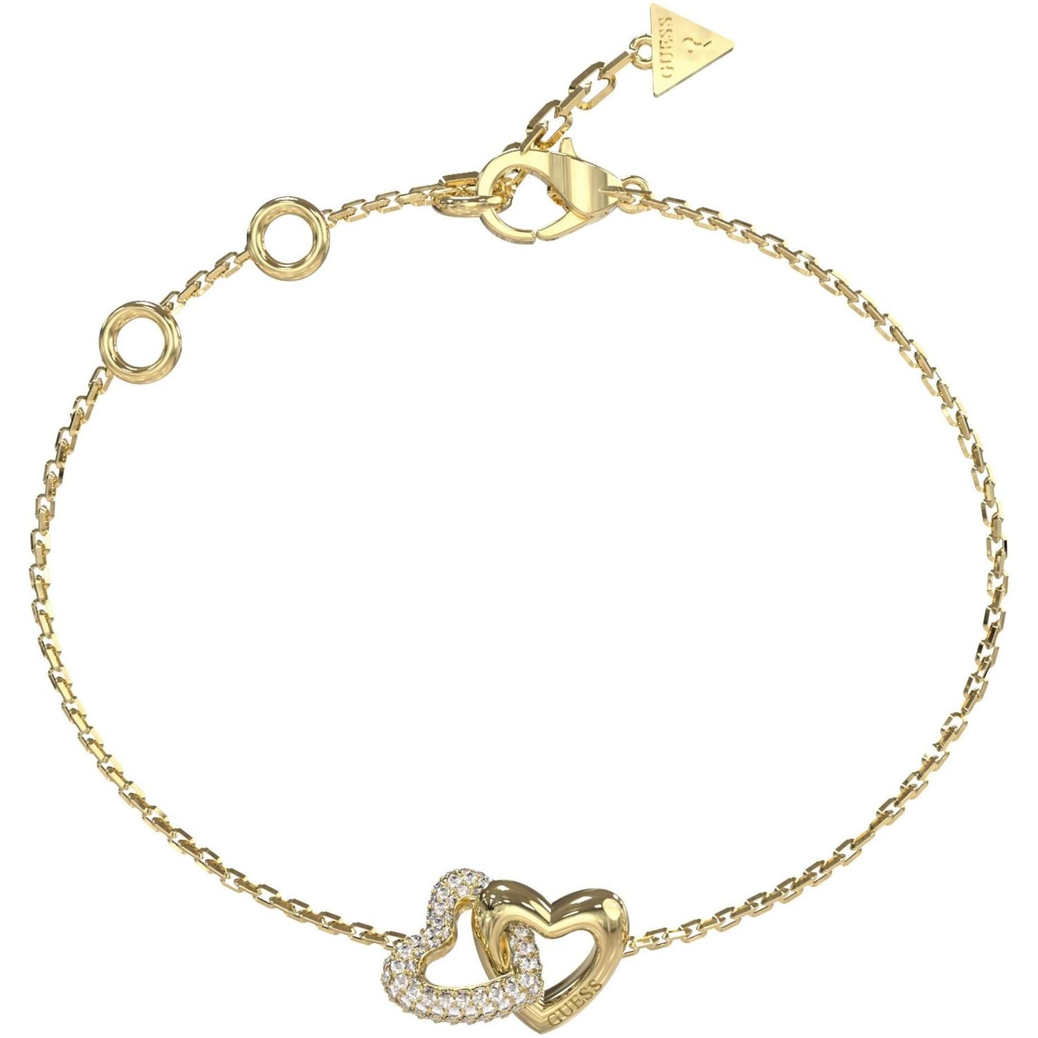 Bransoletka damska Guess JUBB06014JWYGS złota s4erca z cyrkoniami.jpg