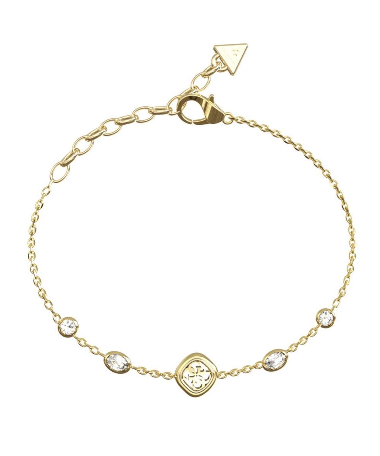 Bransoletka Guess Złota z Cyrkoniami i Logo – Regulowana 15–19 cm  JUBB06149JWYGS.jpg
