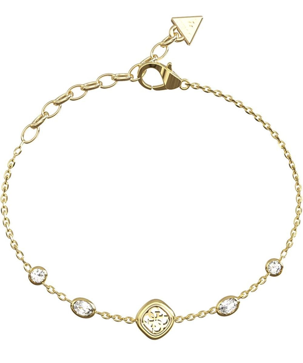 Bransoletka Guess Złota z Cyrkoniami i Logo – Regulowana 15–19 cm  JUBB06149JWYGS.jpg