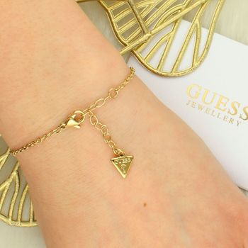 Bransoletka Guess Żółta z Literką G i Cyrkoniami – Regulowana 15–20 cm  JUBB06202JWYGS zapięcie.jpg