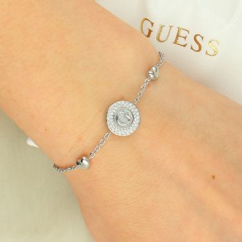 Bransoletka Guess JUBB06208JWRHS srebrna z cyrkoniami i literką G – regulowana 15-20 cm g.jpg
