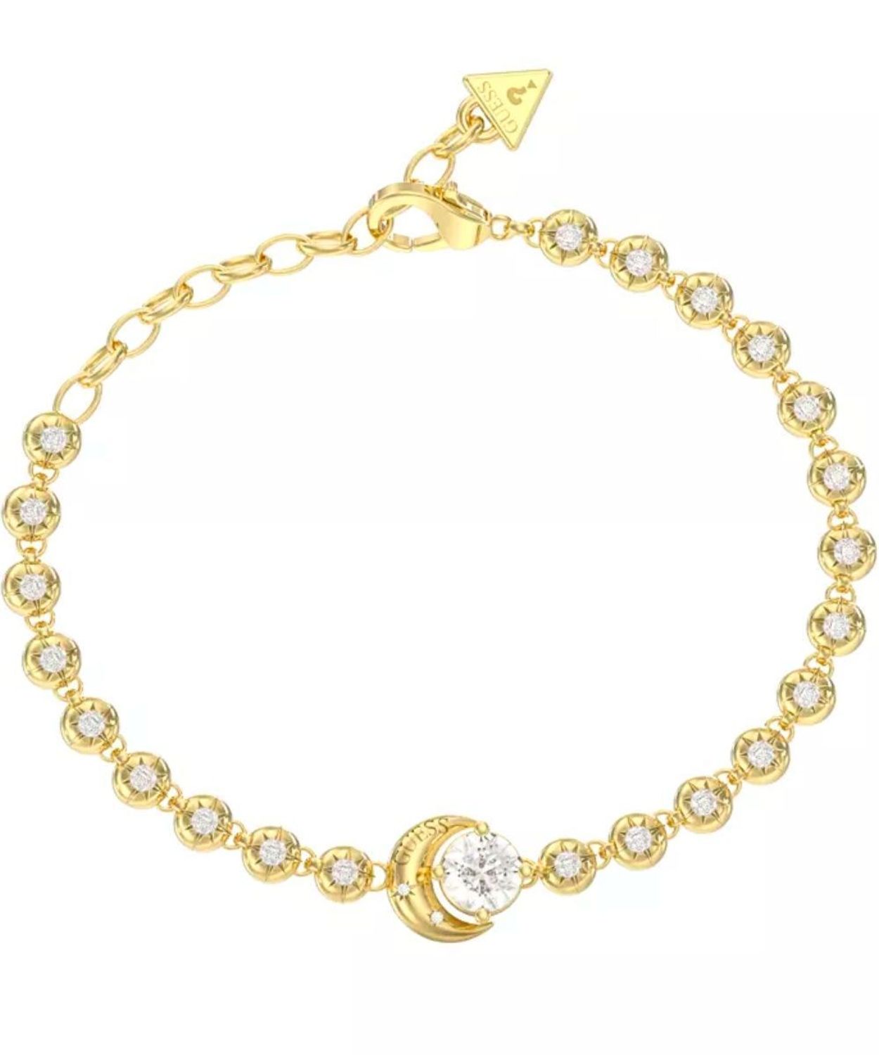 Bransoletka Guess JUBB06235JWYGL ze stali nierdzewnej w kolorze żółtym z cyrkoniami – regulowana 18-21 cm.jpg