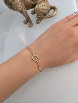 Bransoletka Guess ze stali z cyrkoniami – damska biżuteria 16+5 cm (1).jpg
