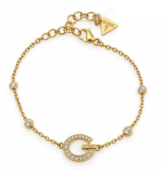 Bransoletka Guess ze stali z cyrkoniami – damska biżuteria 16+5 cm (2).jpg