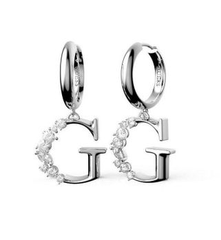 Kolczyki GUESS stalowe mała literka 'G' z kryształami UBE01110JWRHTU.jpg