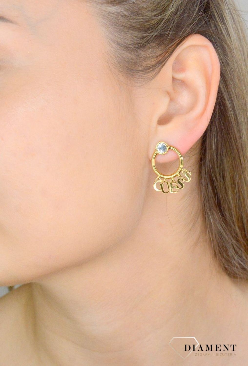 Kolczyki stalowe GUESS kółka z zawieszkami JUBE02222JWYGT.jpg