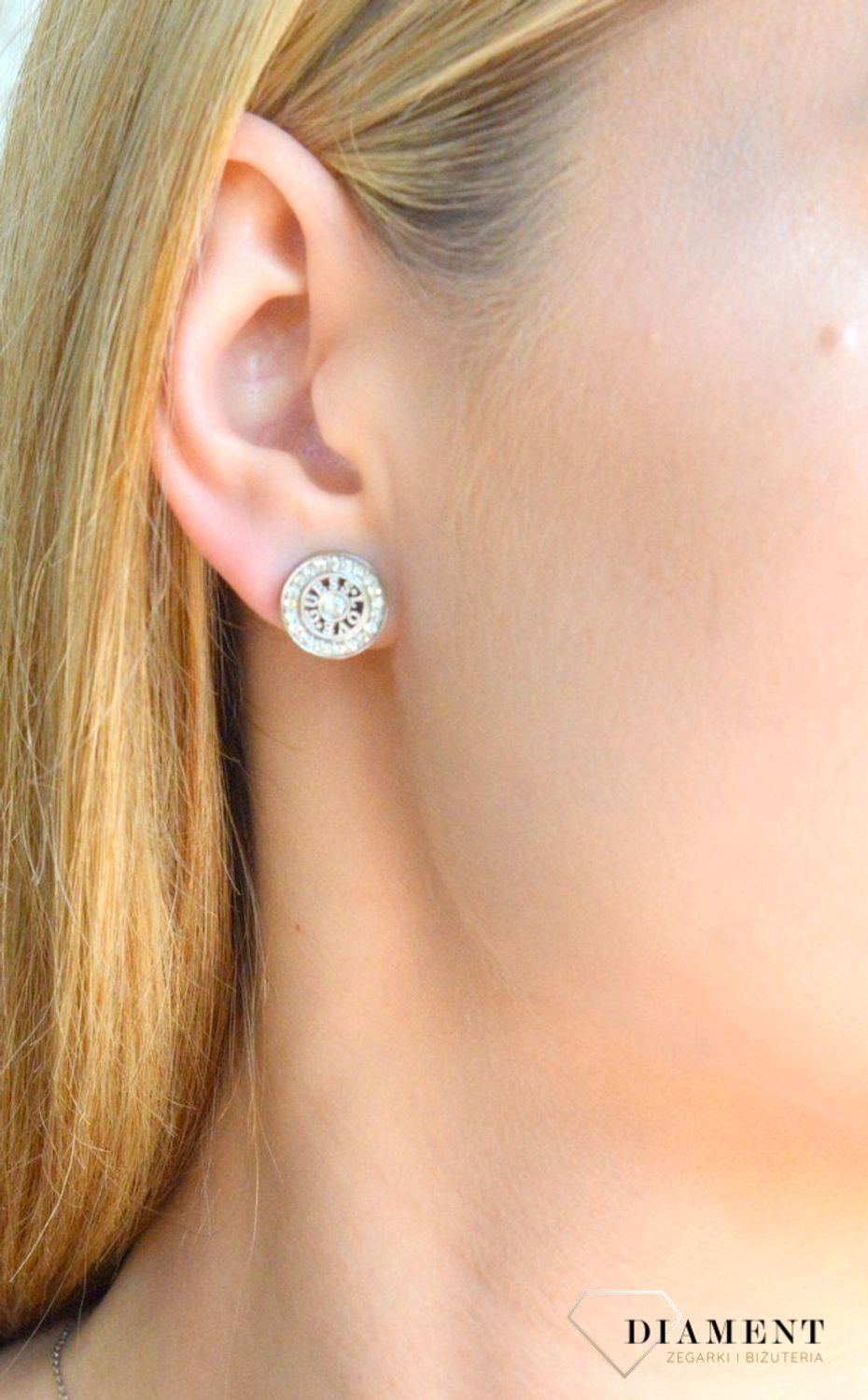 Kolczyki wkrętki Guess z cyrkoniami GUESS JUBE04081JWRHT-U.jpg