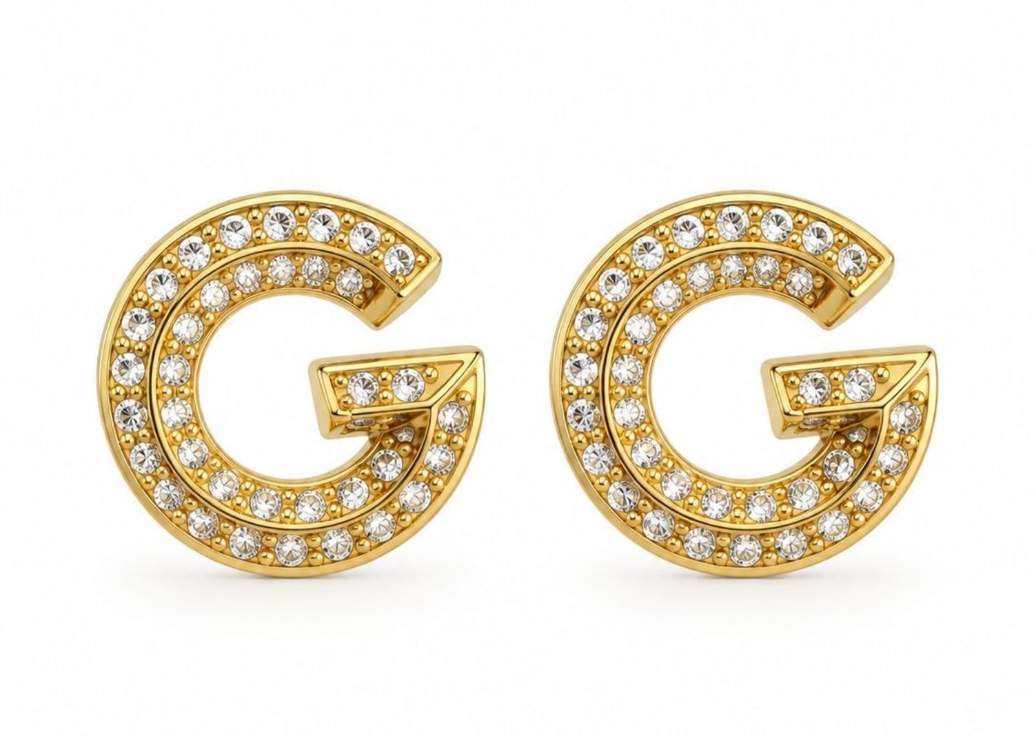 Kolczyki Guess G Crystal JUBE05443JWYGTU złote 12 mm ze stali szlachetnej (1).jpg