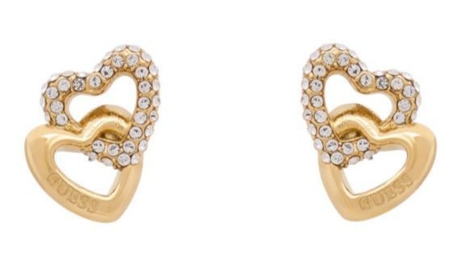 Kolczyki damskie Guess JUBE06015JWYGTU złote serca z cyrkoniami (5).jpg