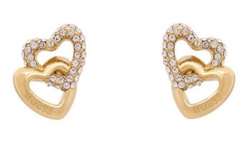 Kolczyki damskie Guess JUBE06015JWYGTU złote serca z cyrkoniami (5).jpg