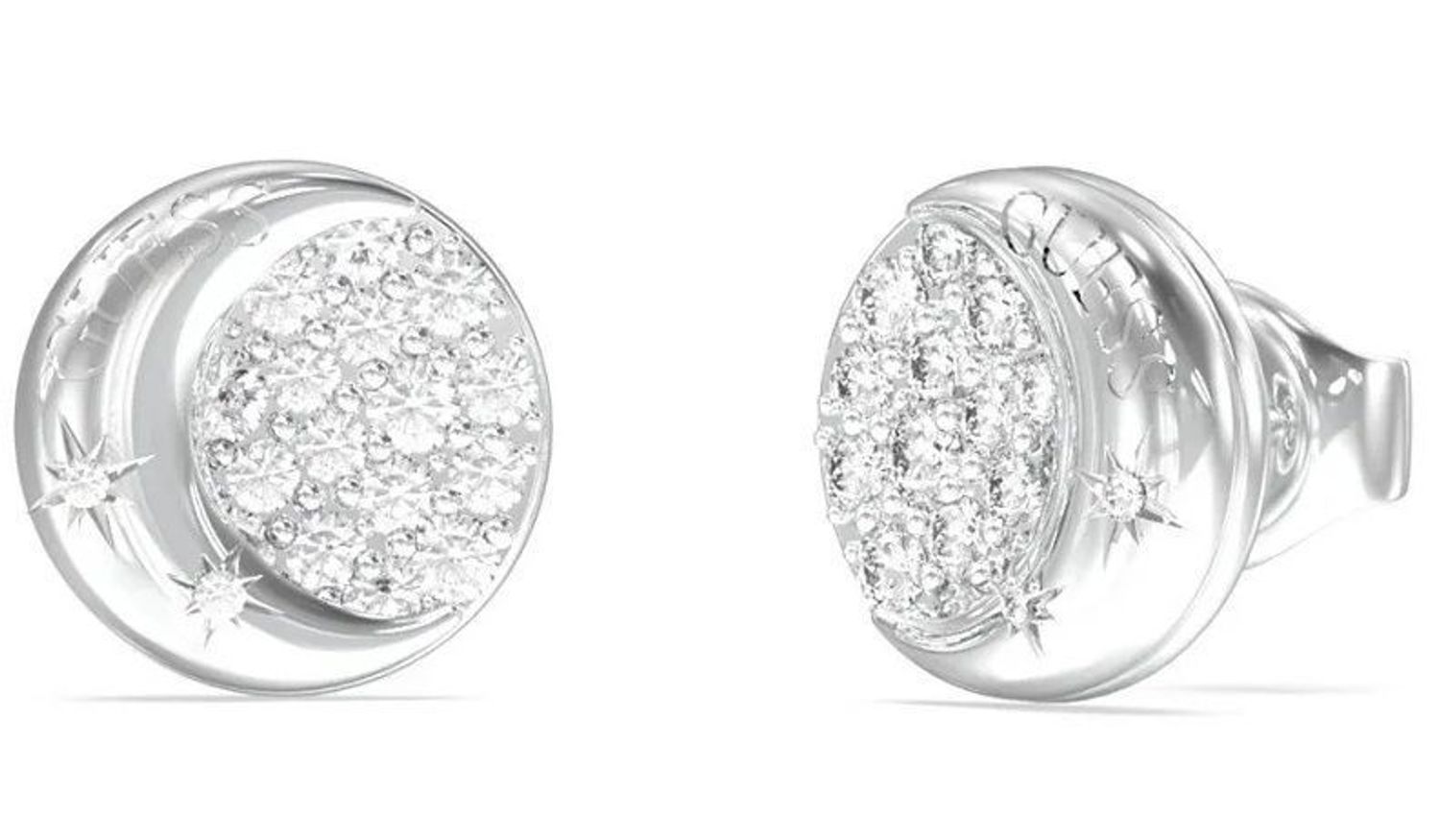 Kolczyki Guess Stalowe Srebrne z Cyrkoniami JUBE06240JWRHT-U – Księżyc i Gwiazdki.jpg