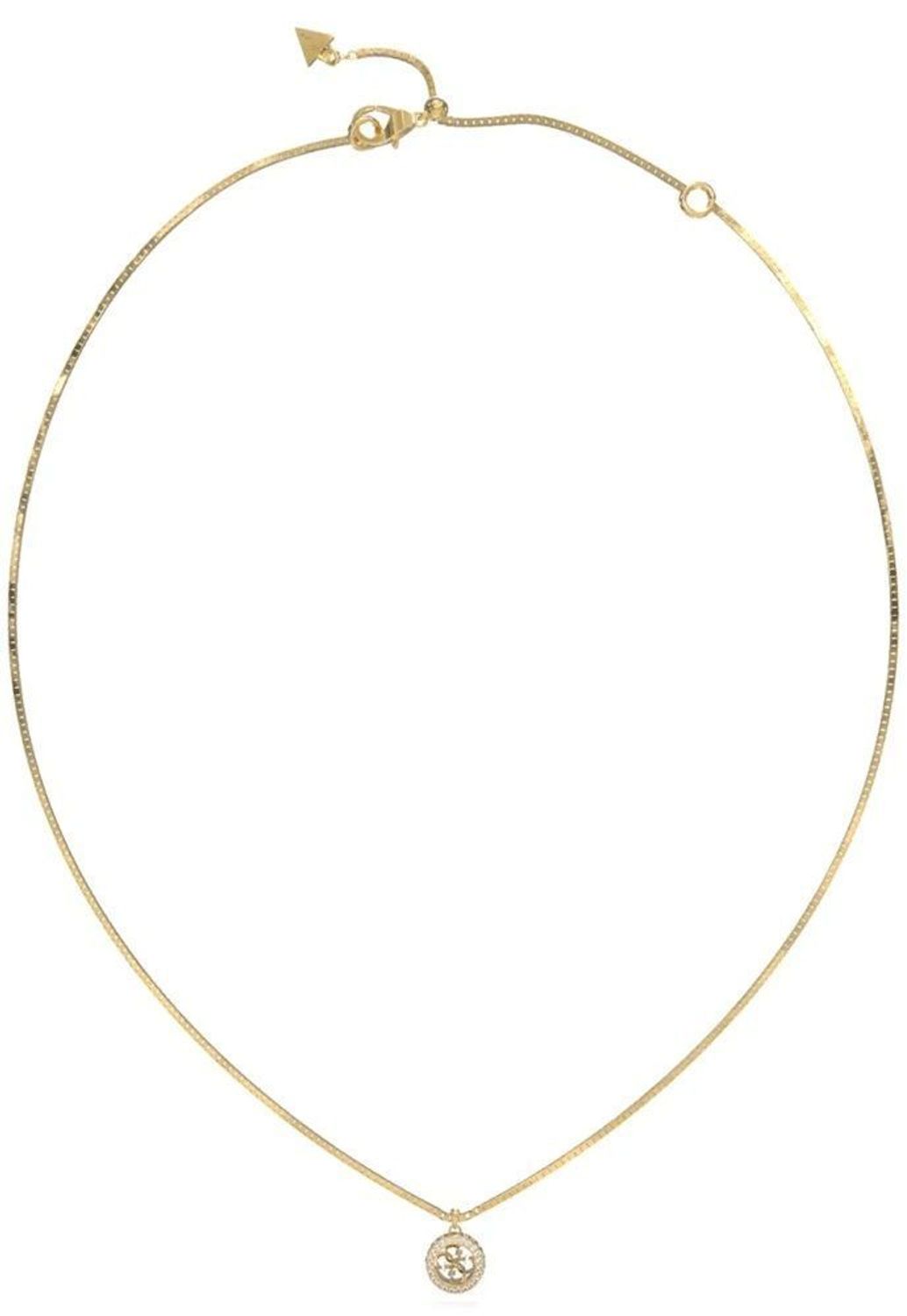 Naszyjnik damski Guess “4G CRUSH” JUBN04162JWYGTU. Stalowy naszyjnik damski Guess. Naszyjnik stalowy w złotym kolorze Guess. Naszyjnik damski z logo Guess. Naszyjnik na prezent..jpg