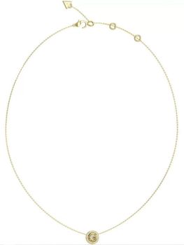 Odkryj naszyjnik GUESS JUBN05446JWYGTU – pozłacany model z zawieszką w kształcie kółka ozdobioną cyrkoniami. Wykonany ze stali szlachetnej 316L, nie zawiera niklu. Subtelna elegancja na każdą okazję.1.jpg