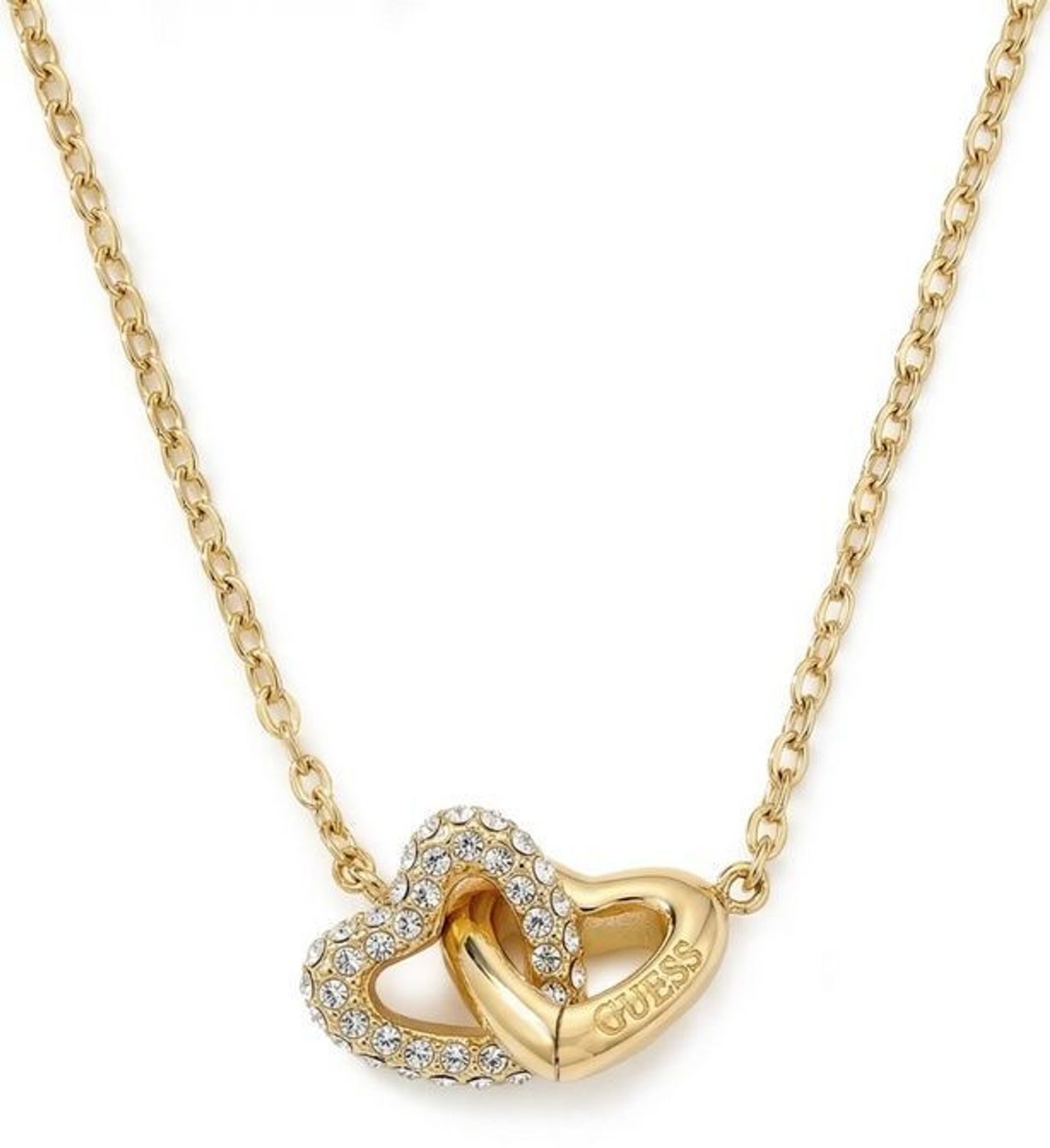 Naszyjnik damski Guess JUBN06013JWYGT złoty serce z cyrkoniami (2).jpg
