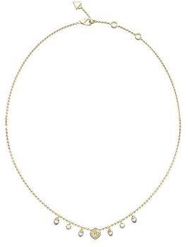 Naszyjnik Guess JUBN06148JWYGT-U Stalowy Złoty z Wiszącymi Cyrkoniami i Logo.jpg