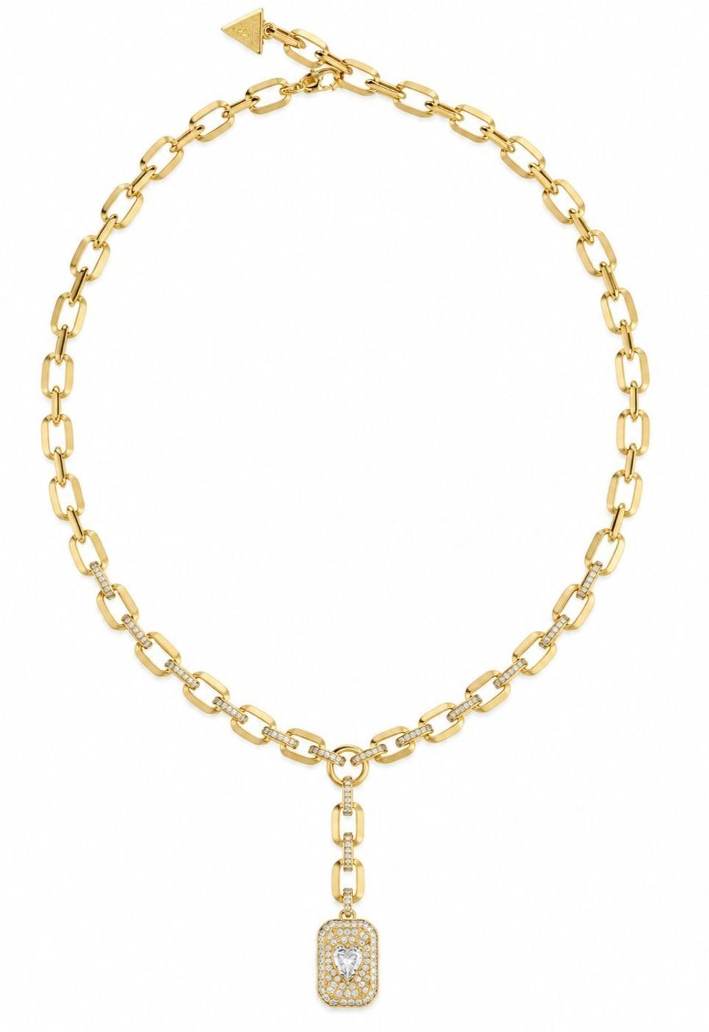 Naszyjnik damski Guess JUBN06347JWYGTU Steel Crystal Love złotyg (1).jpg