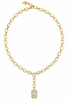 Naszyjnik damski Guess JUBN06347JWYGTU Steel Crystal Love złotyg (1).jpg