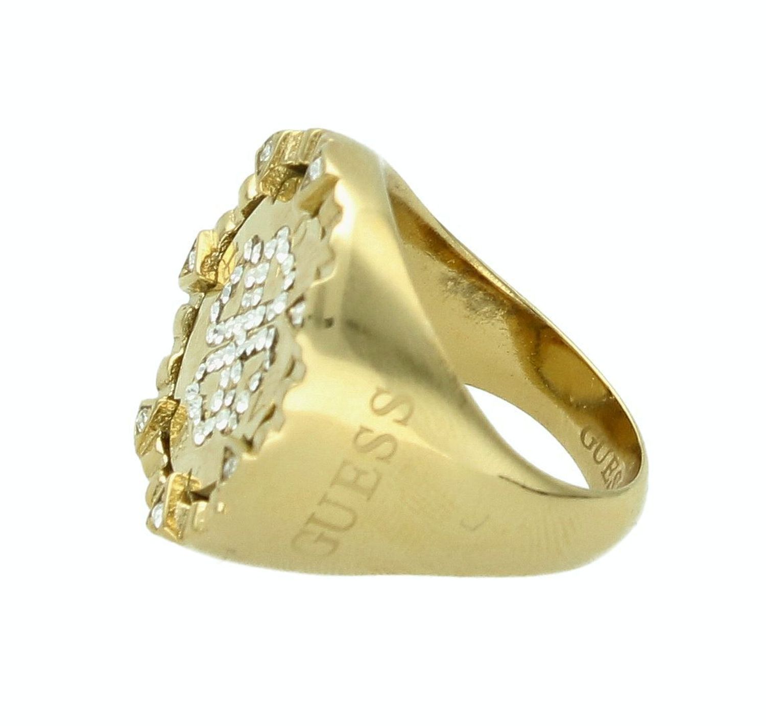 Sygnet Guess z koniczyną w kolorze złota JUBR04048JWYG (2).jpg